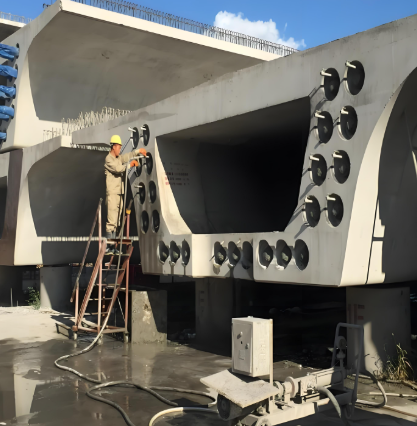 坊子压浆料施工流程及注意事项